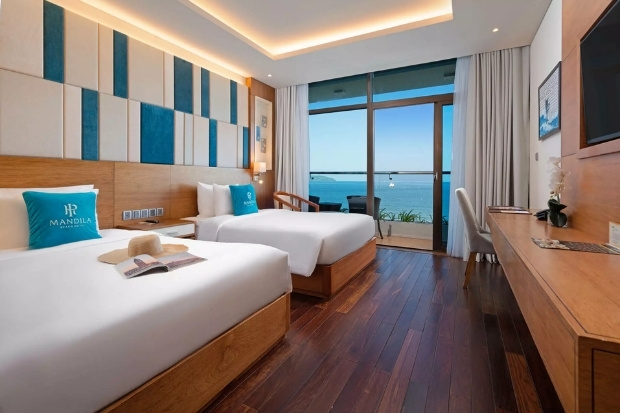 Khách sạn Mandila Beach Hotel Danang với view hướng biển 