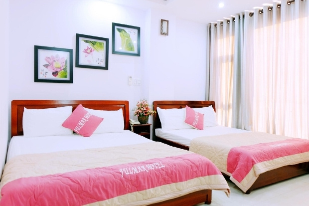 Fulmar Hotel Đà Nẵng nằm gần chợ Hàn phòng nghỉ gọn gàng dịch vụ thân thiện thuận