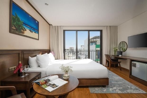 Golden Lotus Hotel mang đến không gian lưu trú thoải mái ấm áp giữa lòng Đà Nẵng