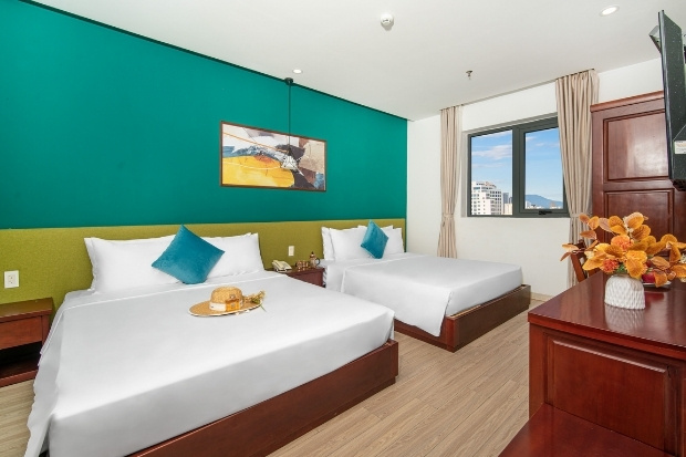 May Hotel Đà Nẵng với gian phòng ấm cúng gọn gàng 