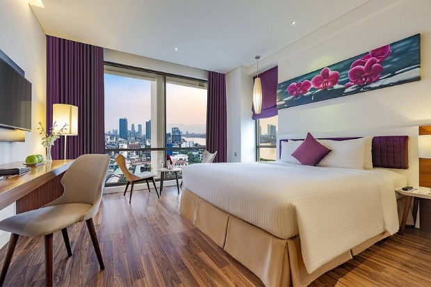 Phòng nghỉ tại Vanda Hotel hiện đại và đầy đủ tiện nghi