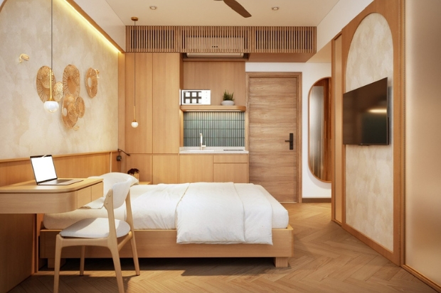 Phòng nghỉ khách sạn Đà Nẵng giá rẻ gần trung tâm, tiện nghi sạch đẹp