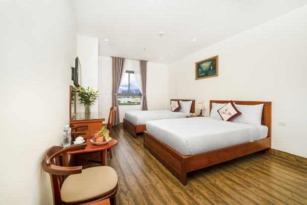 Phú An Hotel với nội thất sang trọng đội ngũ nhân viên nhiệt tình