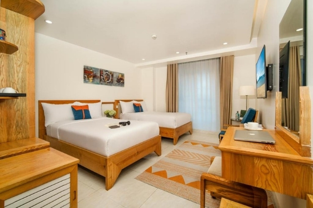 Ocean Bliss Hotel trang bị phòng sauna hiện đại và tiện nghi