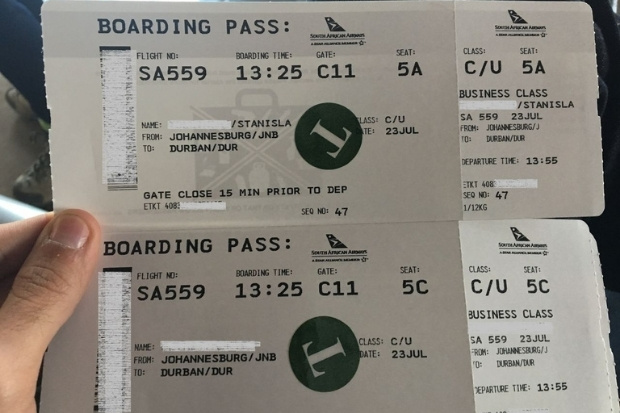 South African Airways hỗ trợ đổi v&eacute; linh hoạt, ph&ugrave; hợp với nhu cầu của h&agrave;nh kh&aacute;ch