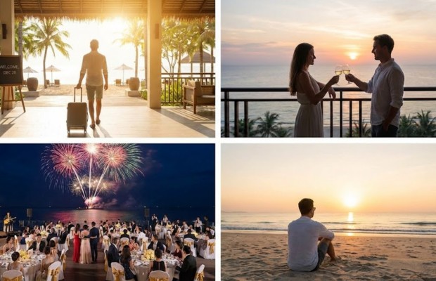 Đ&oacute;n Giao thừa tại một nơi xa