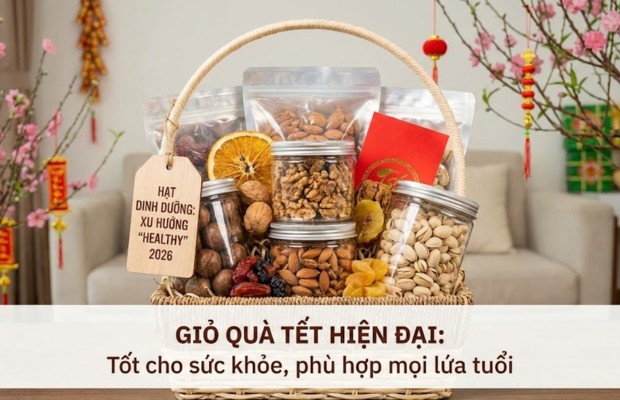 giỏ qu&agrave; tết hiện đại