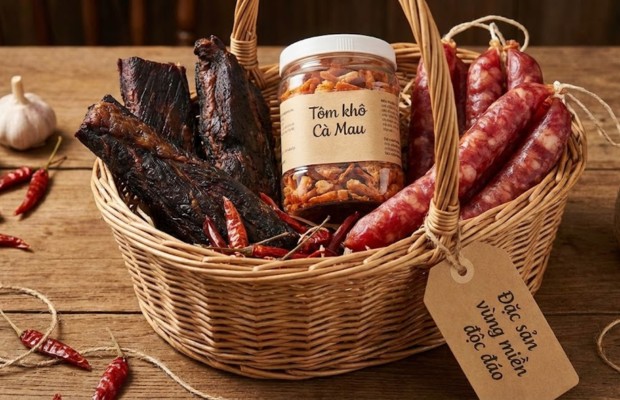 đặc sản v&ugrave;ng miền độc đ&aacute;o