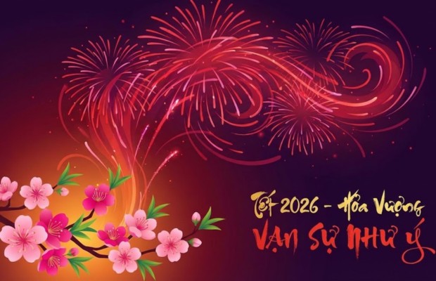 Ph&aacute;o hoa đỏ rực đ&ecirc;m giao thừa