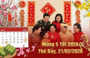 Mùng 5 Tết là ngày mấy? Có tốt để xuất hành Du Xuân không?