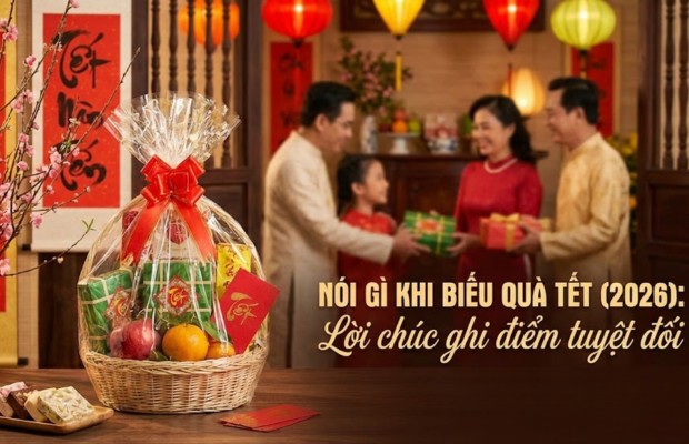 n&oacute;i lời g&igrave; khi biếu qu&agrave; tết