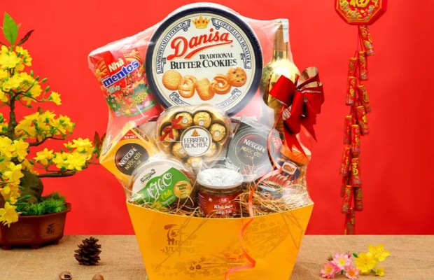 giỏ qu&agrave; tết