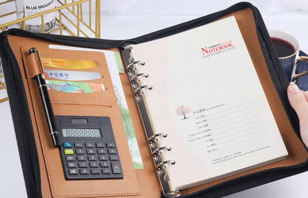  B&uacute;t k&yacute;, sổ tay da cao cấp