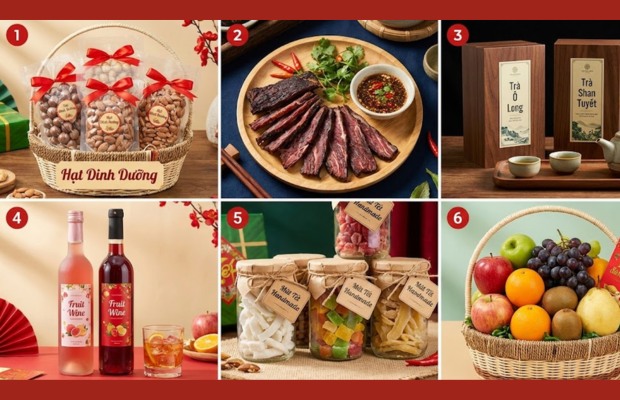 Đặc sản v&ugrave;ng miền v&agrave; thực phẩm Tết