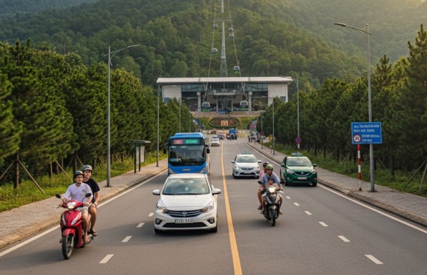 Hướng dẫn di chuyển từ trung t&acirc;m Đ&agrave; Nẵng l&ecirc;n B&agrave; N&agrave;