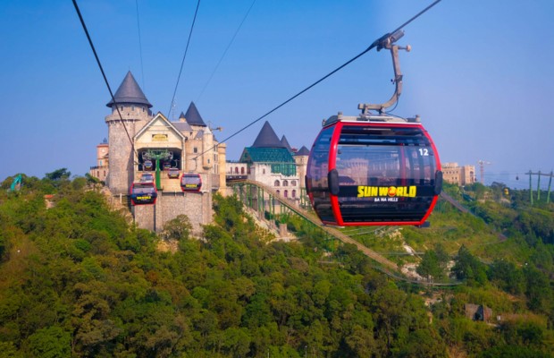 hệ thống c&aacute;p treo b&agrave; n&agrave; hills