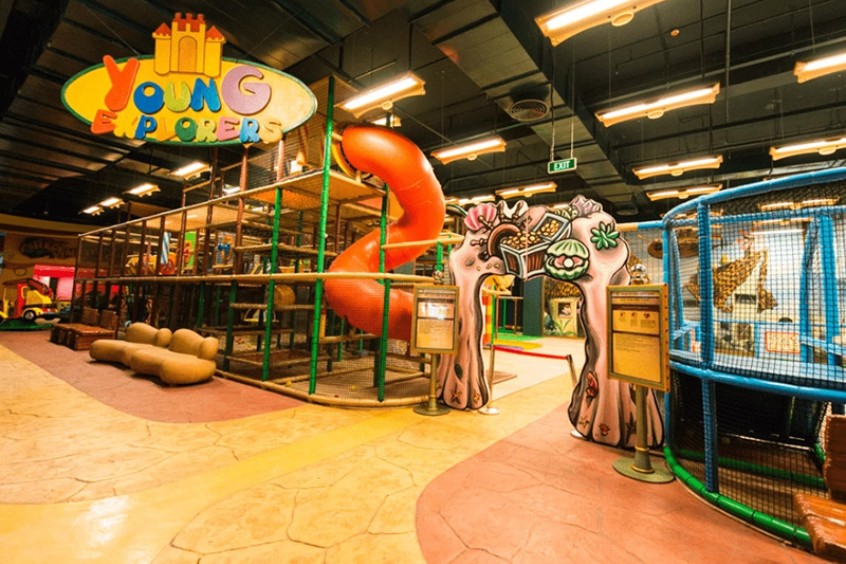 ​Nh&agrave; th&aacute;m hiểm trẻ tuổi khu tr&ograve; chơi d&agrave;nh cho c&aacute;c b&eacute; với nhiều tr&ograve; ph&aacute;t triển thể chất l&agrave;nh mạnh