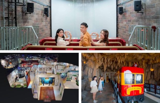 c&aacute;c khu vực vui chơi ch&iacute;nh tại Fantasy Park