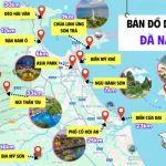 Cập nhật bản đồ du lịch Đà Nẵng mới nhất hiện nay