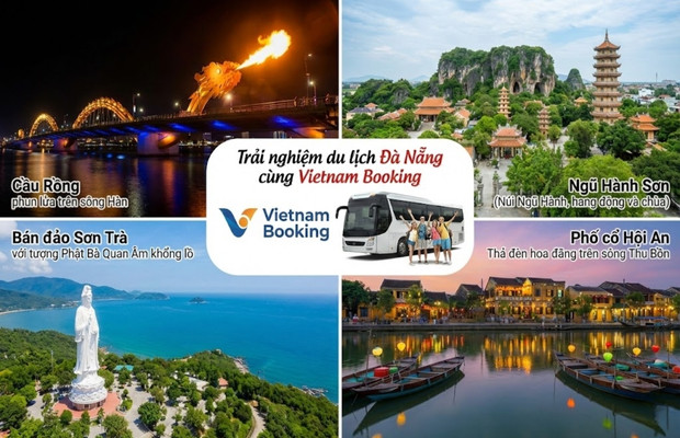 Gợi &yacute; trải nghiệm du lịch Đ&agrave; Nẵng c&ugrave;ng Vietnam Booking