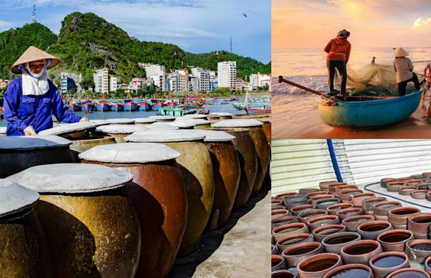 L&agrave;ng nghề nước mắm Nam &Ocirc;