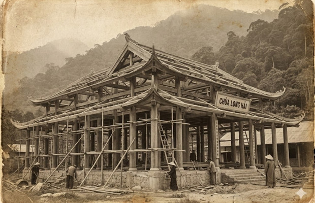 Lịch sử h&igrave;nh th&agrave;nh v&agrave; ph&aacute;t triển ch&ugrave;a Hải V&acirc;n Sơn