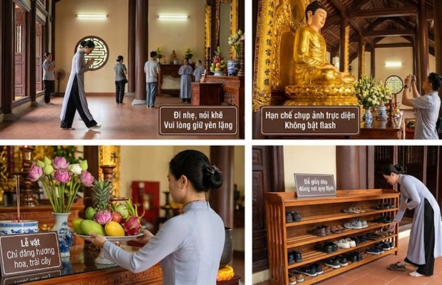 C&aacute;c lưu &yacute; khi kh&aacute;m ph&aacute; ch&ugrave;a H&ograve;a Ti&ecirc;n Đ&agrave; Nẵng