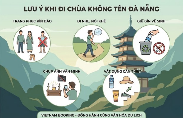 những lưu &yacute; cần thiết khi đến ch&ugrave;a