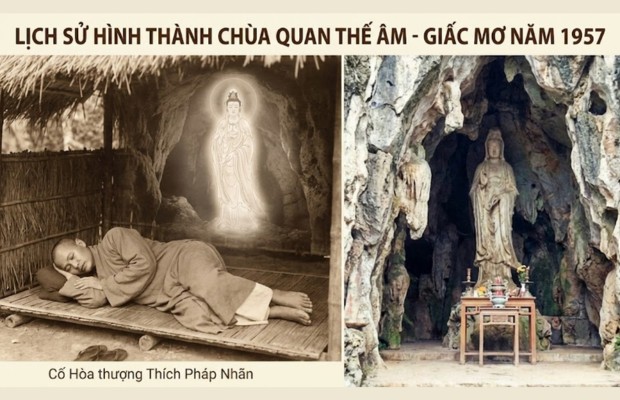 Lịch sử h&igrave;nh th&agrave;nh từ giấc mơ của cố H&ograve;a thượng Th&iacute;ch Ph&aacute;p Nh&atilde;n