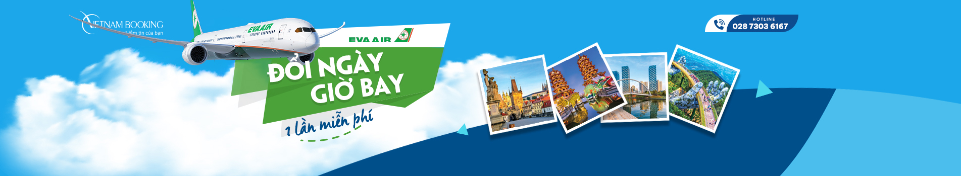 Đổi vé Eva Air