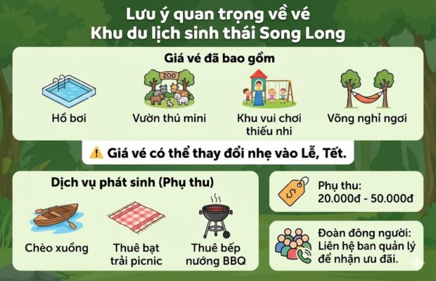 lưu &yacute; quan trong về gi&aacute; v&eacute;