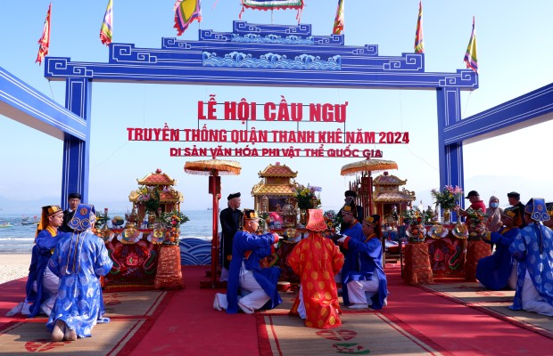 Lễ hội Cầu Ngư Đ&agrave; Nẵng di sản văn h&oacute;a phi vật thể quốc gia