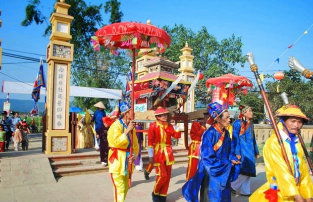 Lễ hội l&agrave;ng H&ograve;a Mỹ