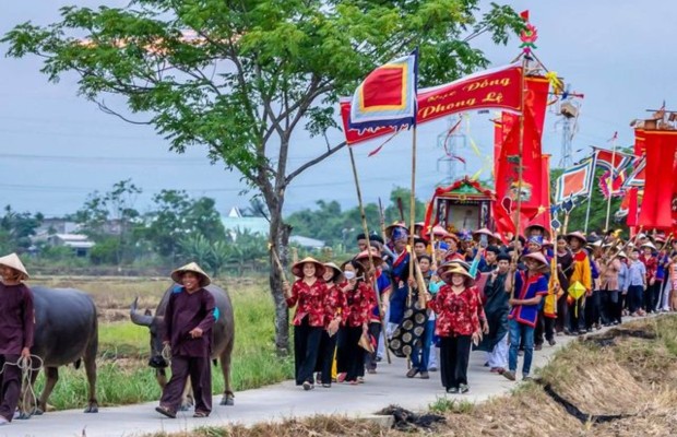 Lễ hội rước Mục Đồng tại l&agrave;ng Phong Lệ Đ&agrave; Nẵng