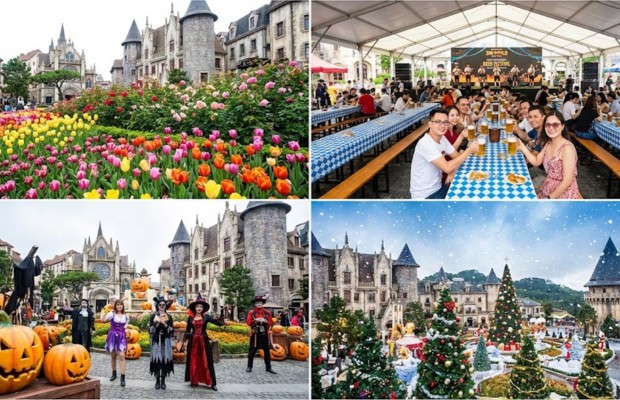 Chuỗi lễ hội tại Sun World Ba Na Hills Đ&agrave; Nẵng quanh năm