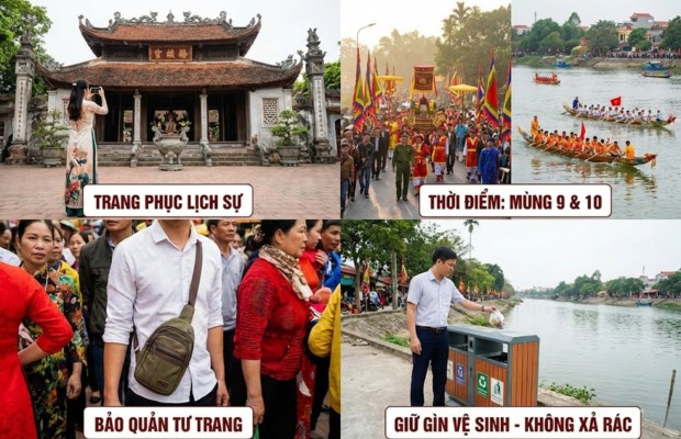 Lưu &yacute; quan trọng khi tham gia lễ hội
