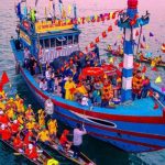 Sông Hàn dậy sóng mỗi độ xuân về cùng lễ hội đua thuyền Đà Nẵng