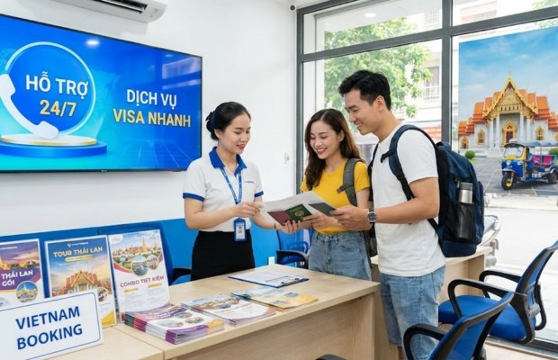 Dịch vụ hỗ trợ tốt tại Vietnam Booking