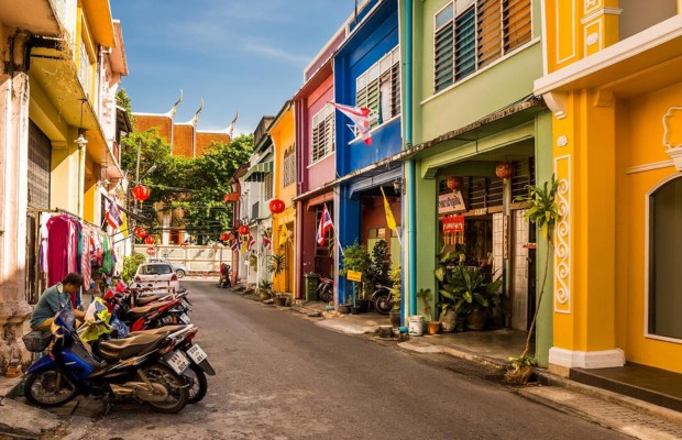 Phuket Th&aacute;i Lan với phố cổ