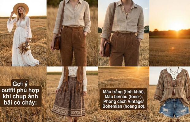 Gợi &yacute; quần &aacute;o ph&ugrave; hợp khi chụp ảnh