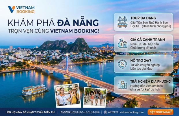 n&ecirc;n chọn đặt tour du lịch Đ&agrave; Nẵng tại Vietnam Booking