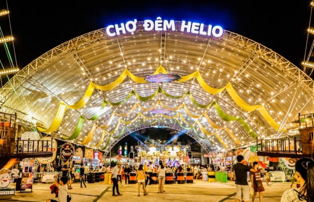 Chợ đ&ecirc;m Helio s&ocirc;i động