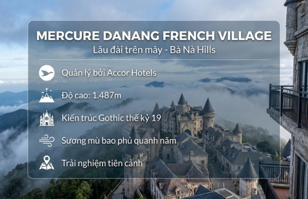 cảnh sắc n&uacute;i rừng v&agrave; m&acirc;y m&ugrave; từ kh&aacute;ch sạn