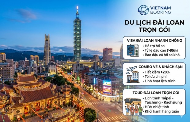 Đặt tour v&agrave; dịch vụ v&eacute; m&aacute;y bay, kh&aacute;ch sạn tại Vietnam Booking