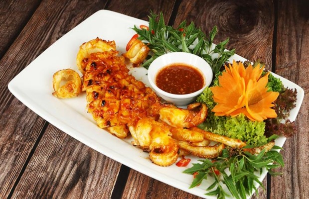 mực một nắng đ&agrave; nẵng