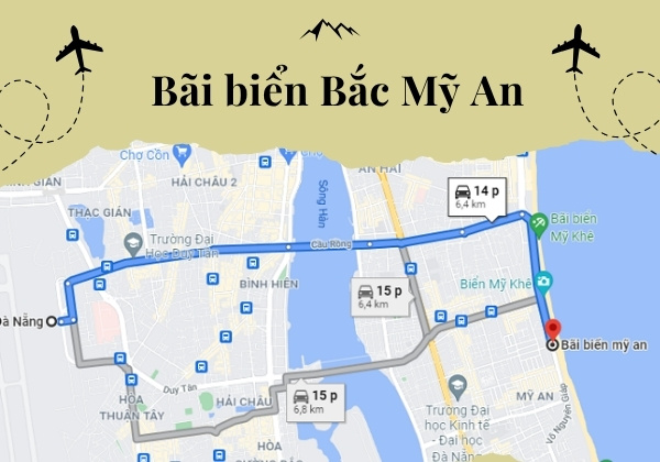 đường đến biển bắc mỹ an