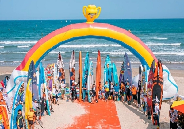 hoạt động giải tr&iacute; biển m&acirc;n th&aacute;i