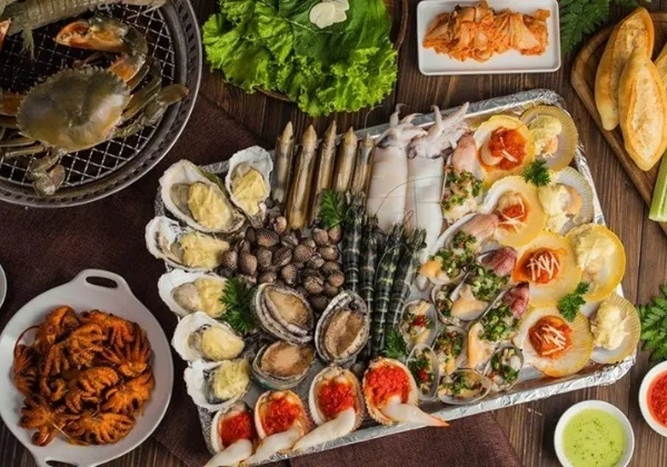 hương vị ẩm thực l&agrave;ng ch&agrave;i m&acirc;n th&aacute;i