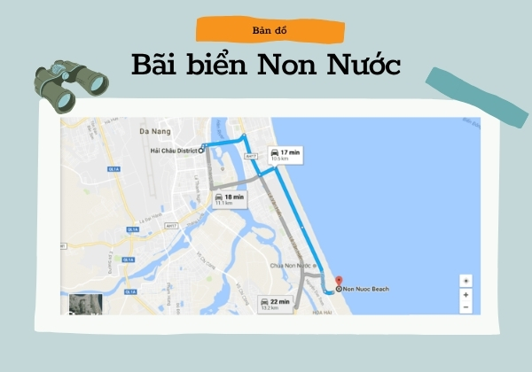 vị tr&iacute; b&atilde;i biển non nước