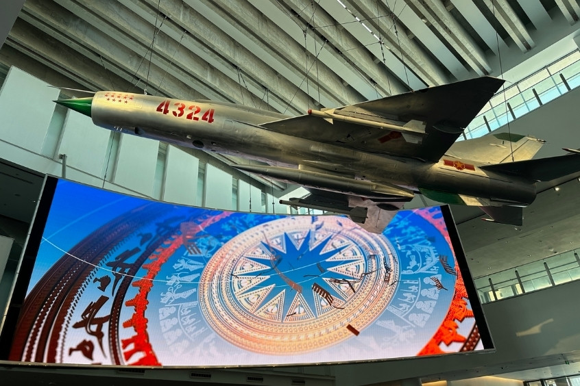 M&aacute;y bay ti&ecirc;m k&iacute;ch MiG-21 số hiệu 4324 l&agrave; bảo vật quốc gia Việt Nam với th&agrave;nh t&iacute;ch bắn rơi 14 m&aacute;y bay Mỹ trong năm 1967